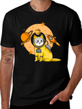 Astronaut Cat T-Shirt - Space Explorer Tee