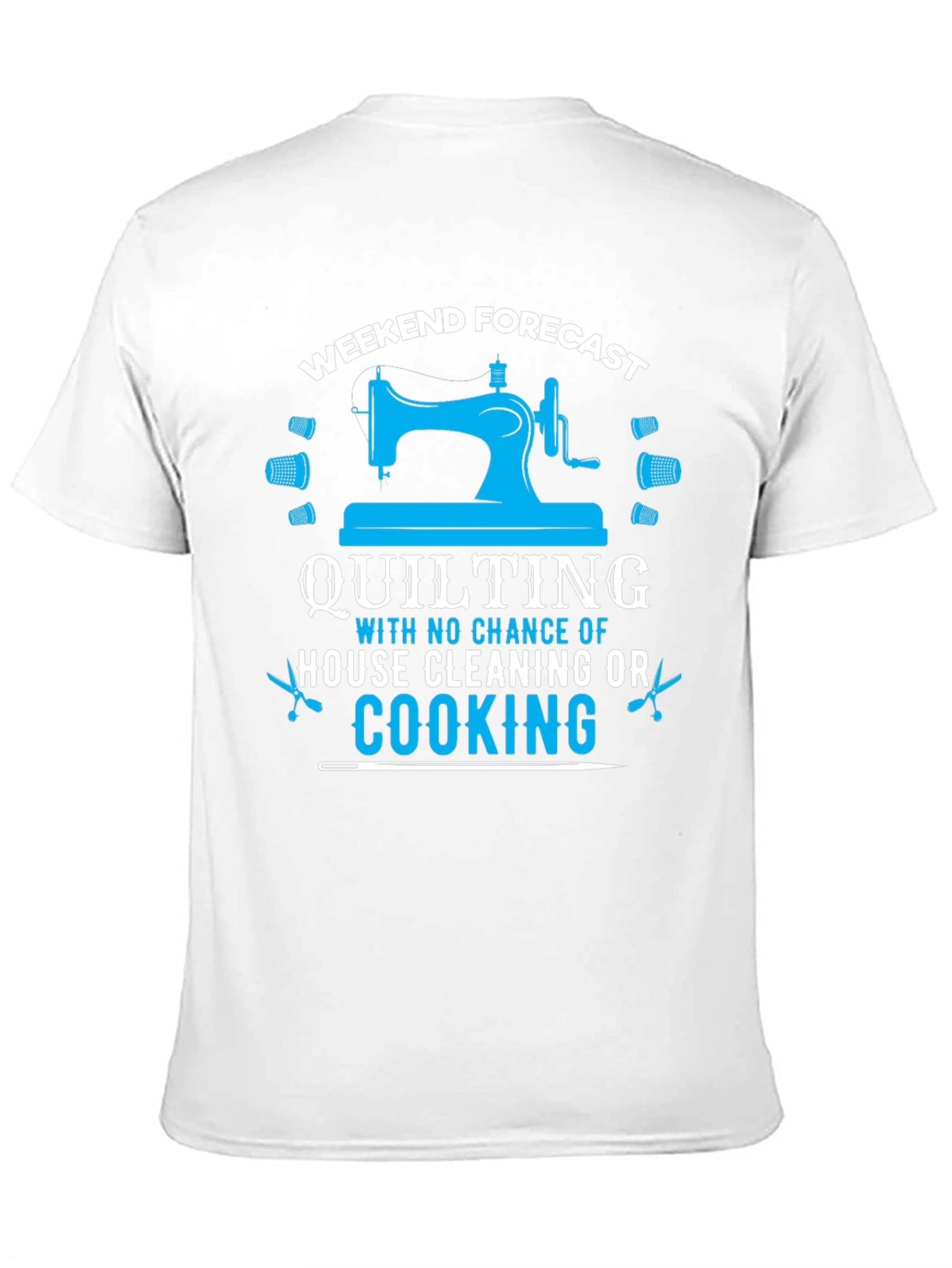 Weekend Quilting Forecast T-Shirt
