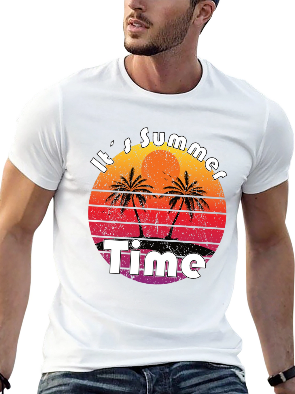 Its Summer Time Graphic T-Shirt