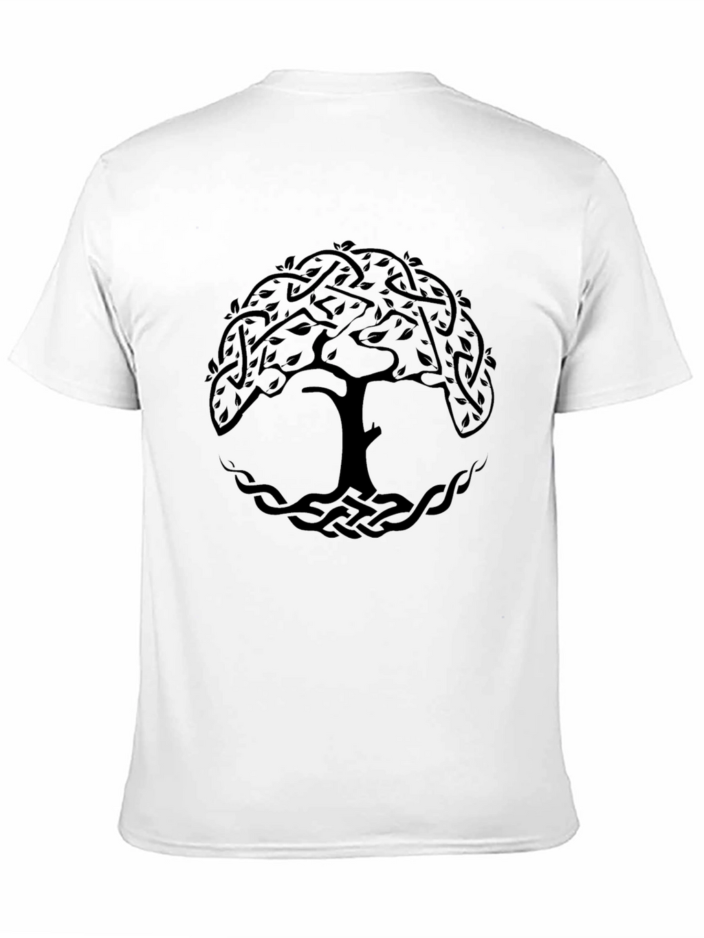 Celtic Tree of Life Black T-Shirt