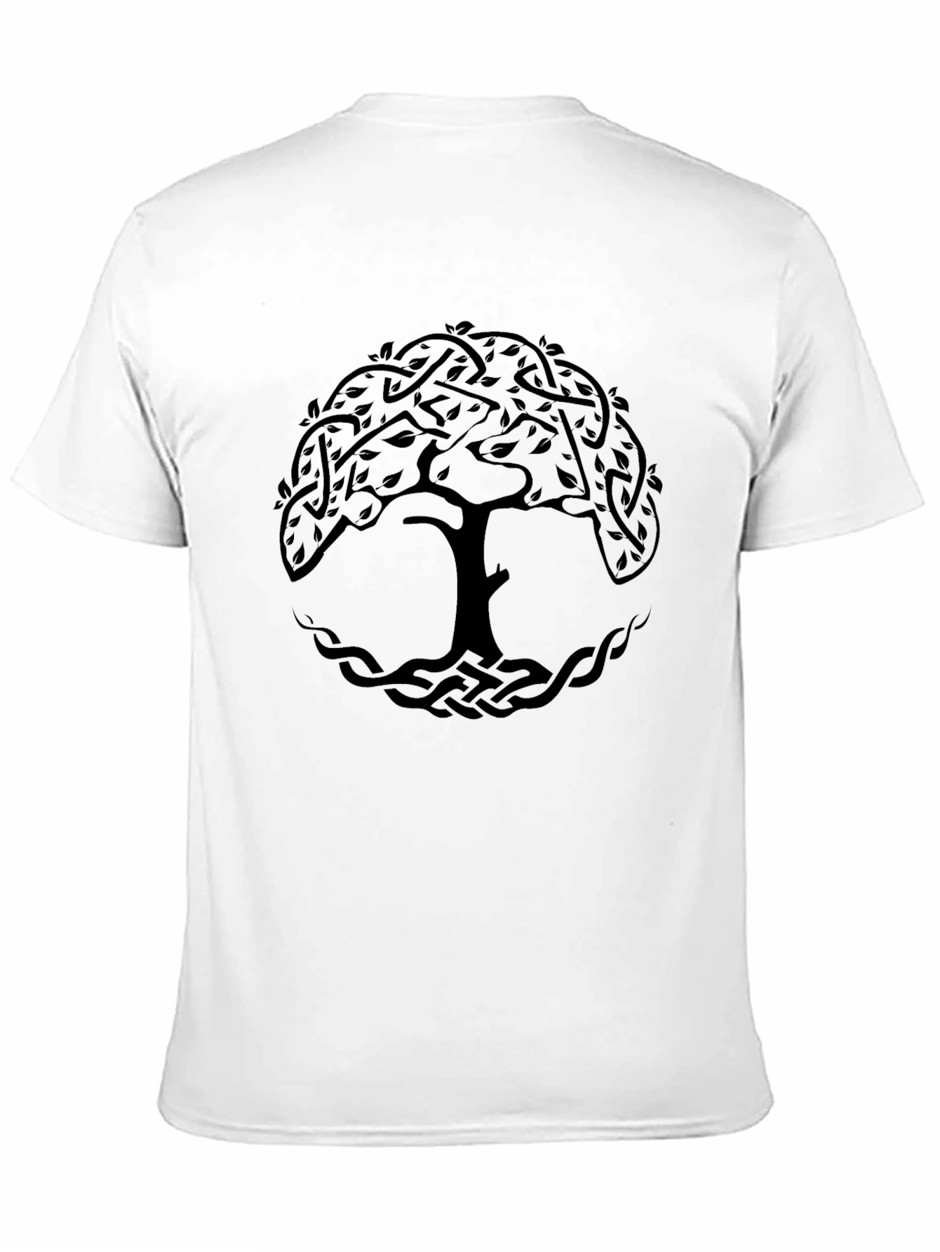 Celtic Tree of Life Black T-Shirt