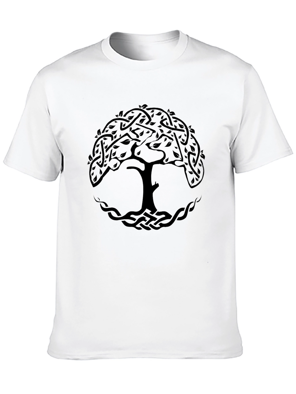 Celtic Tree of Life Black T-Shirt
