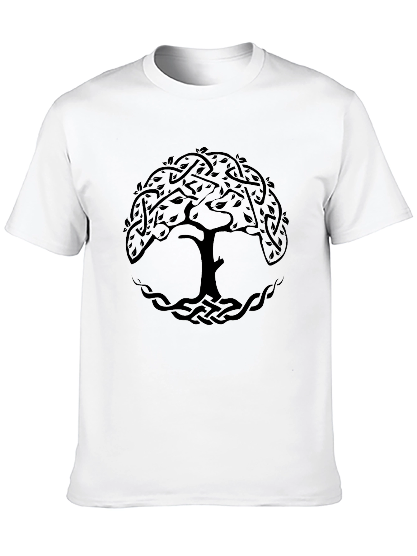Celtic Tree of Life Black T-Shirt