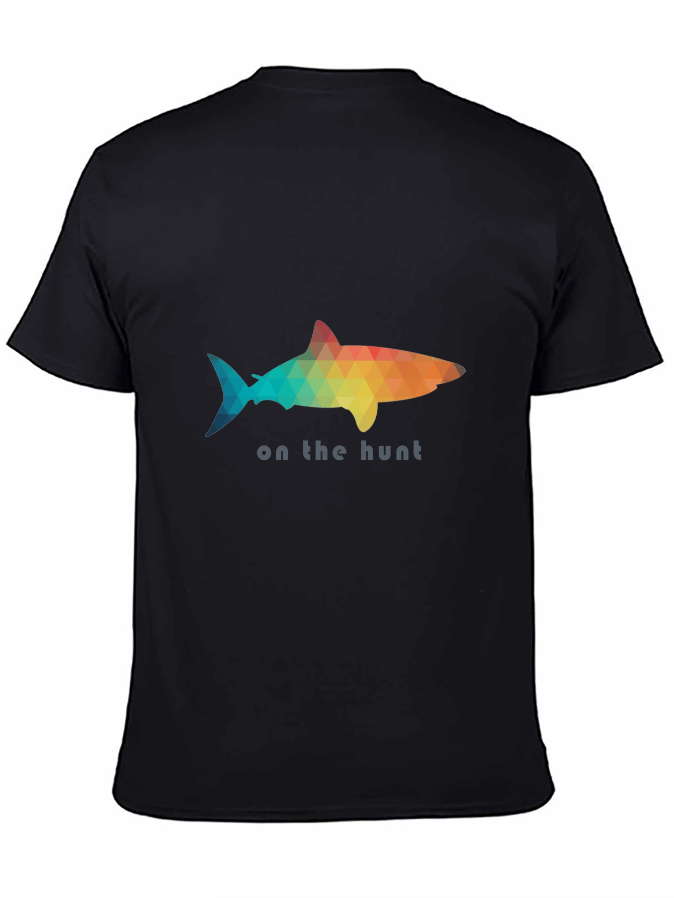 On the Hunt Shark T-Shirt - Poly Art Design