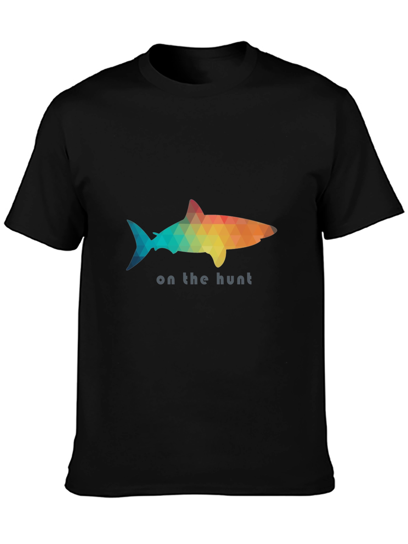 On the Hunt Shark T-Shirt - Poly Art Design