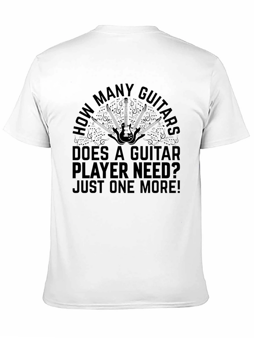 Guitar Player T-Shirt - How Many Guitars?