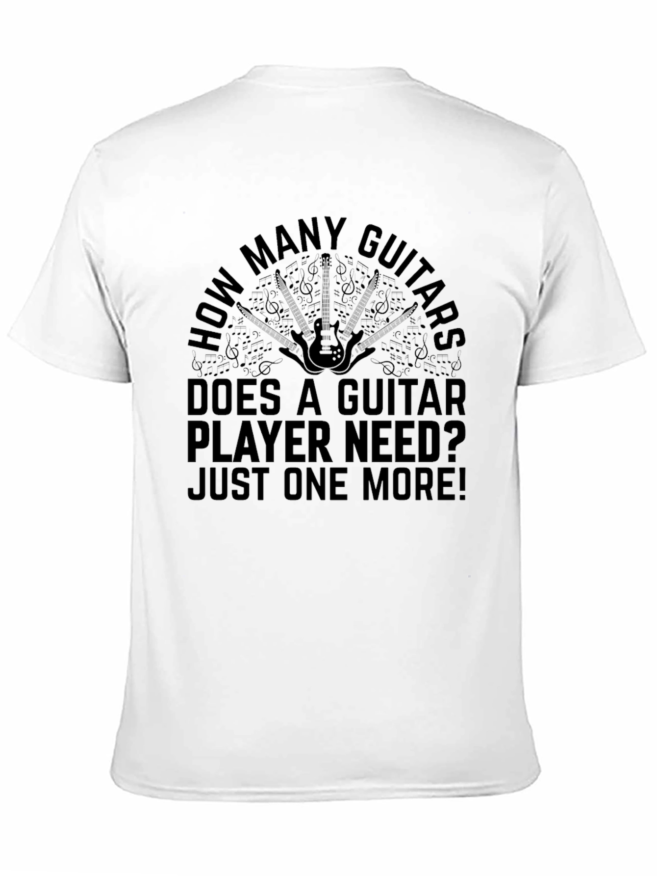 Guitar Player T-Shirt - How Many Guitars?