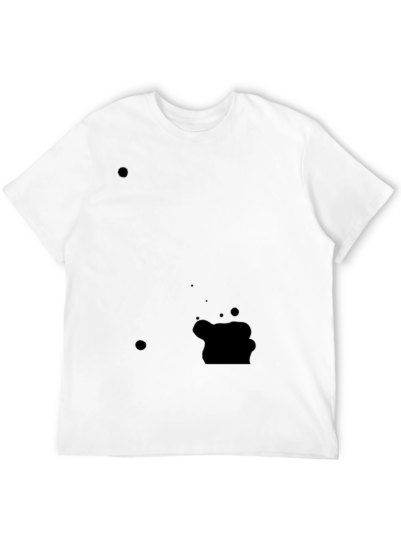 Classic Black Crew Neck Tee