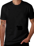 Classic Black Crew Neck Tee