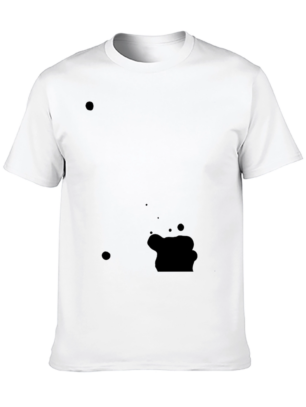 Classic Black Crew Neck Tee