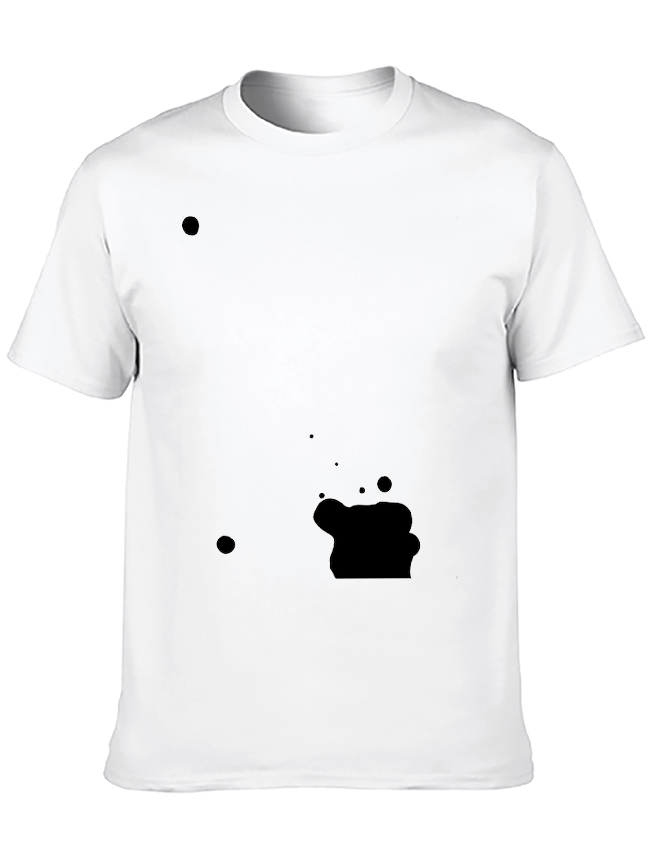 Classic Black Crew Neck Tee