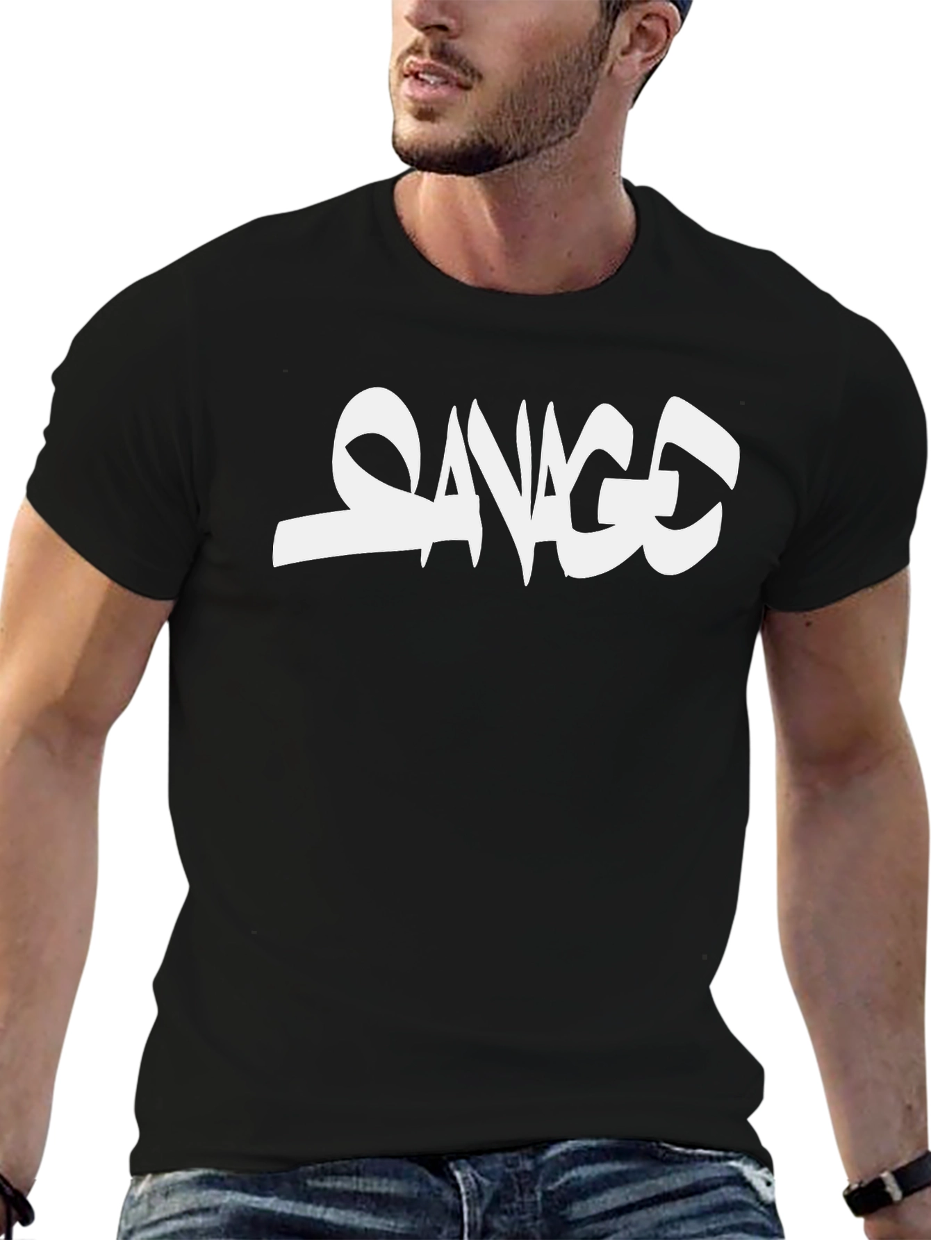Savage Graphic Tee - Bold Streetwear Style
