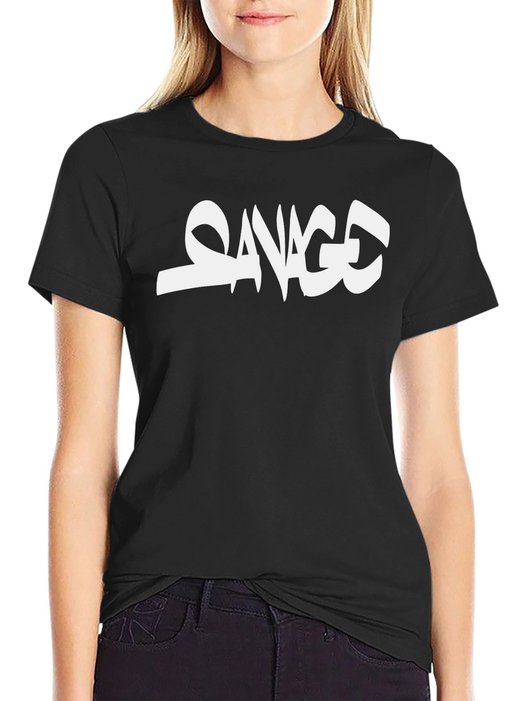 Savage Graphic Tee - Bold Streetwear Style