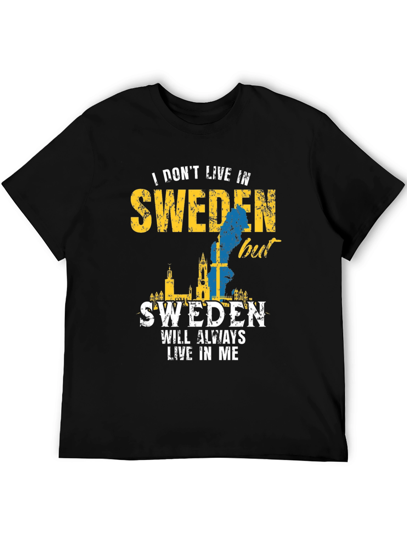 Sweden Pride T-Shirt Swedish Heritage Apparel