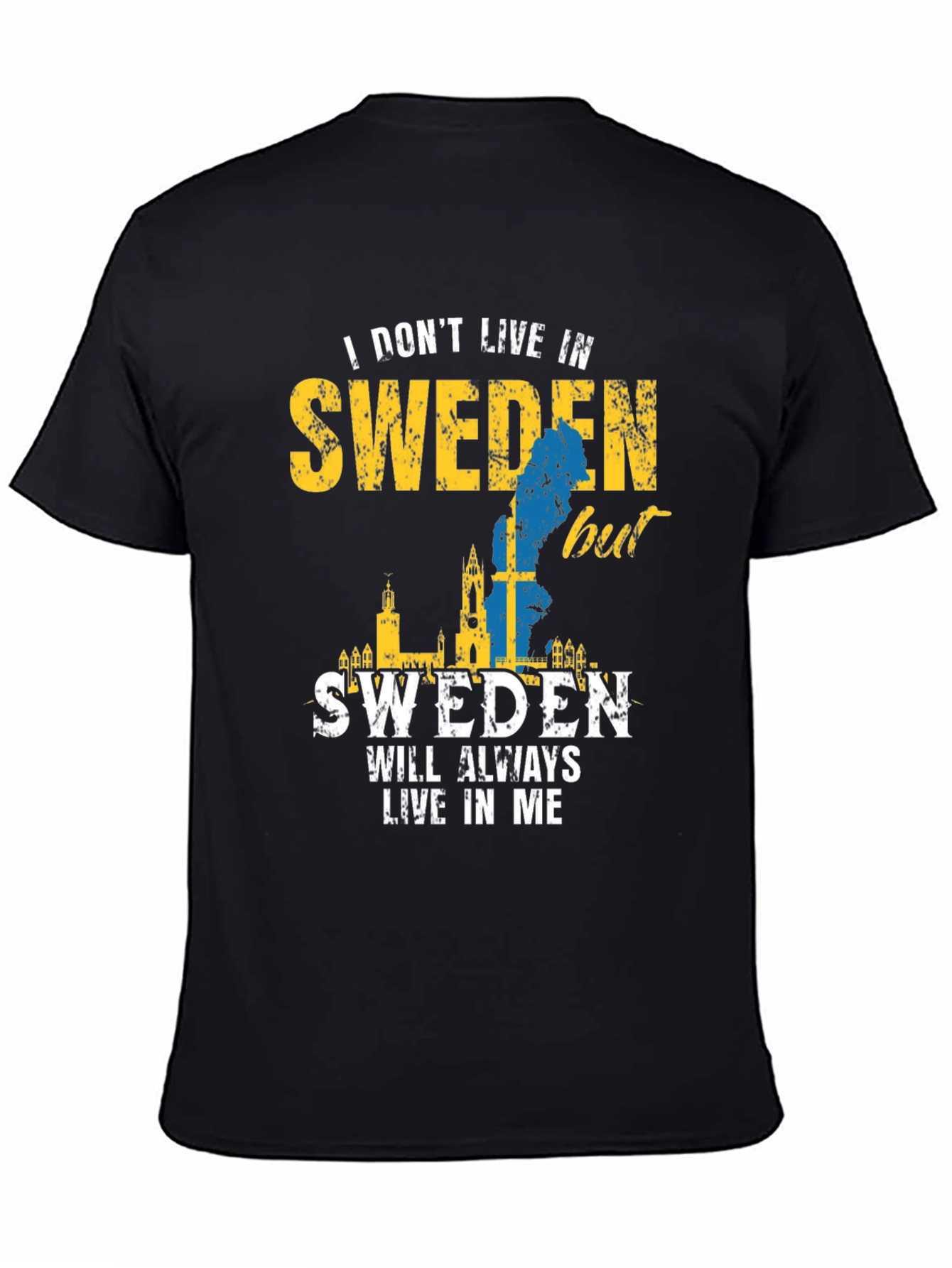 Sweden Pride T-Shirt Swedish Heritage Apparel
