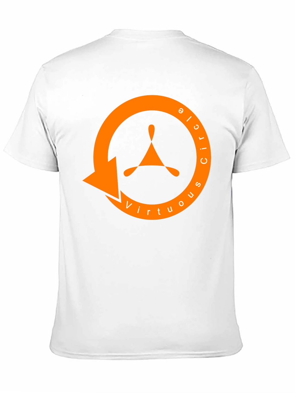 Virtuous Circle Graphic Tee - Premium Black Cotton T-Shirt