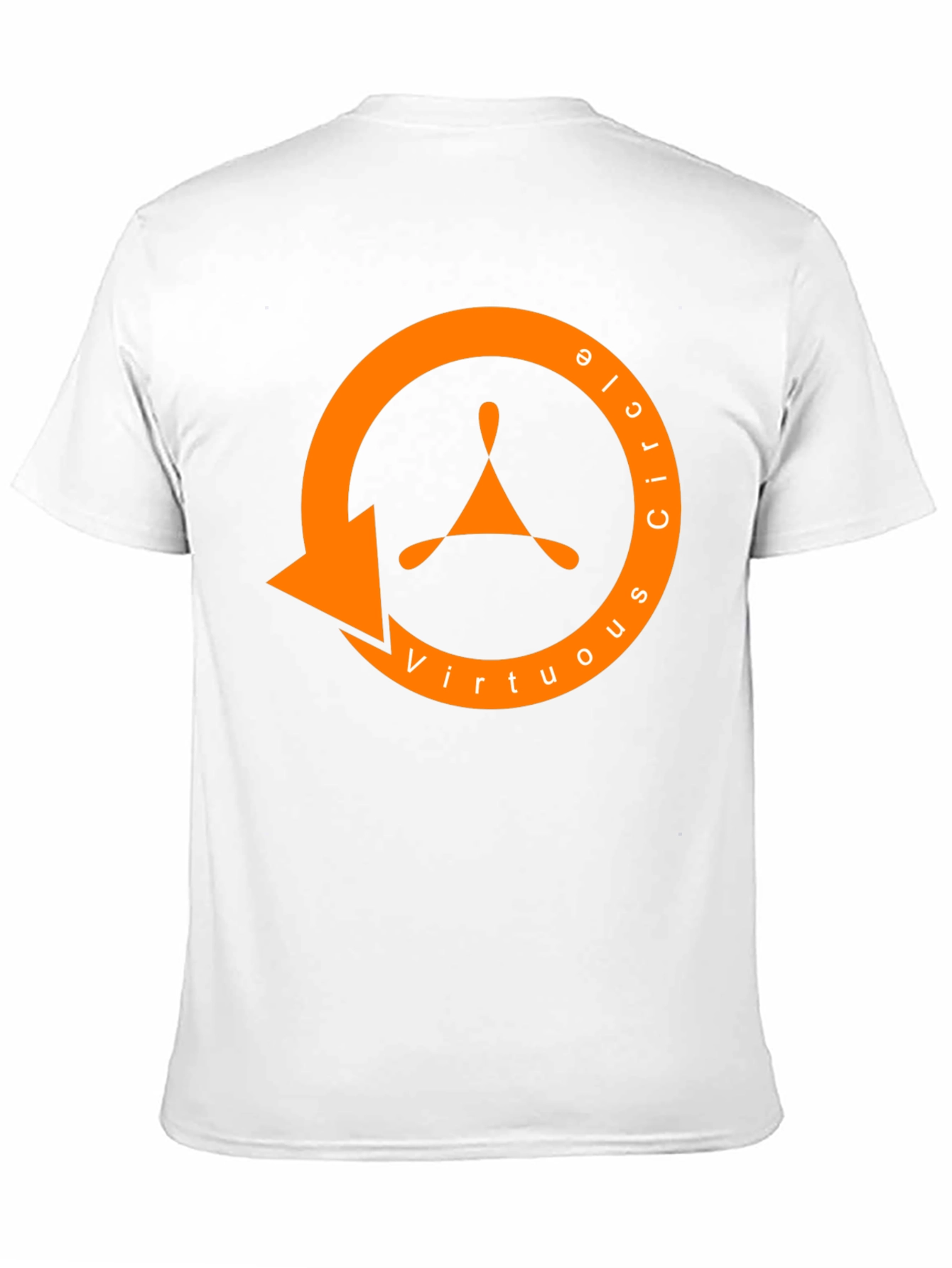 Virtuous Circle Graphic Tee - Premium Black Cotton T-Shirt