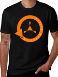 Virtuous Circle Graphic Tee - Premium Black Cotton T-Shirt