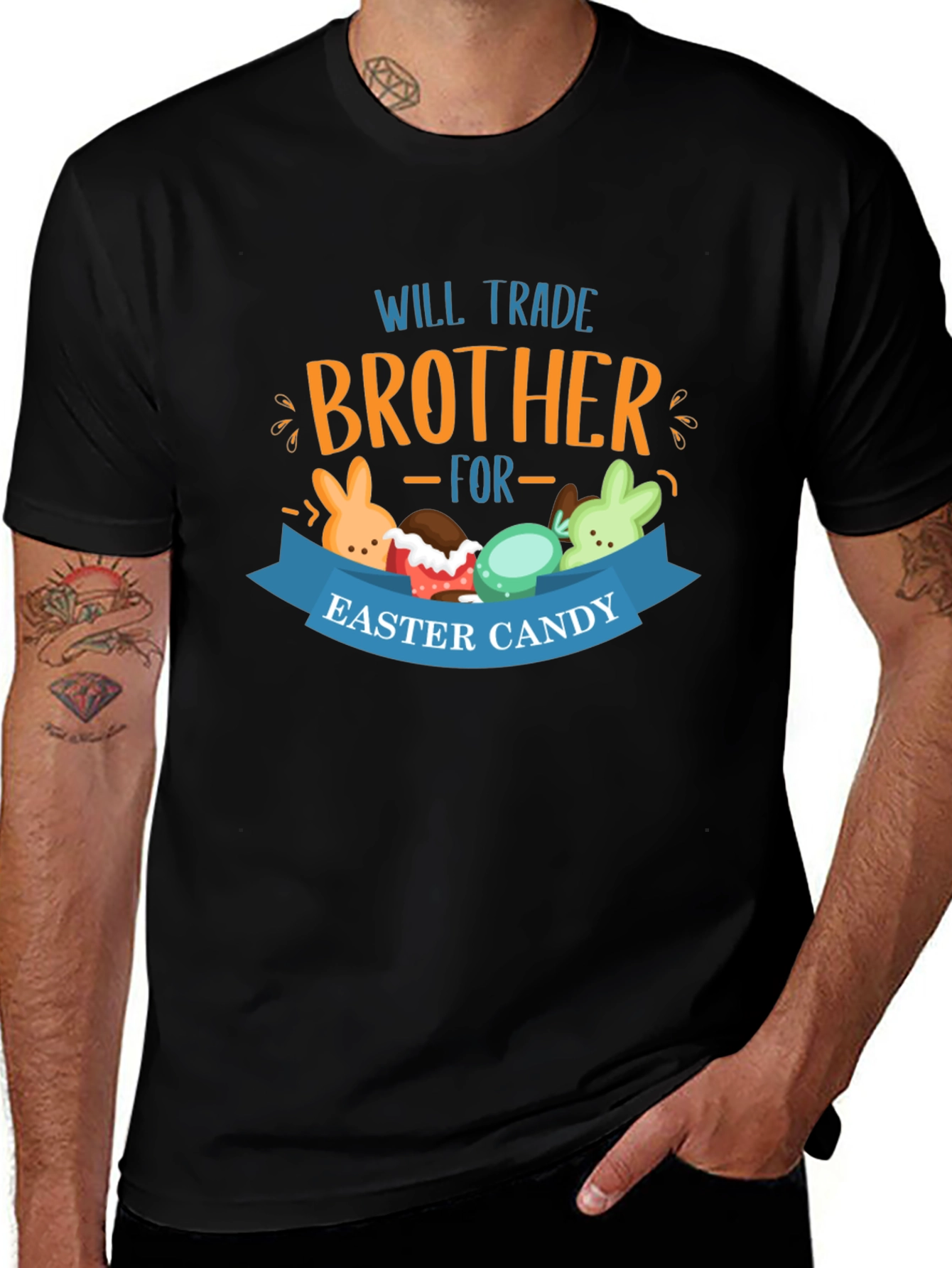 Will Trade Brother Easter Candy T-Shirt