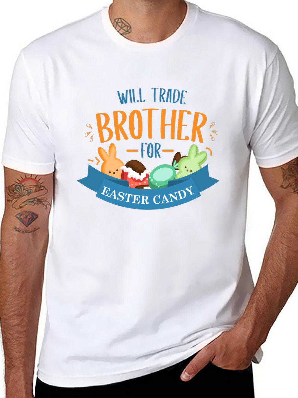 Will Trade Brother Easter Candy T-Shirt