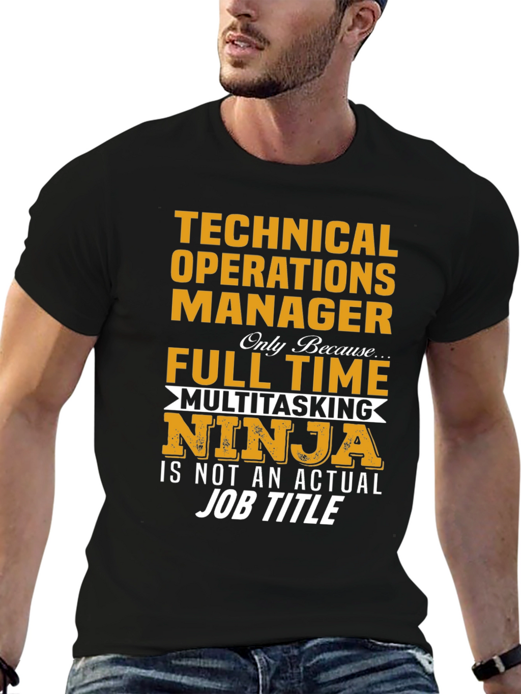 Technical Operations Manager Multitasking Ninja T-Shirt