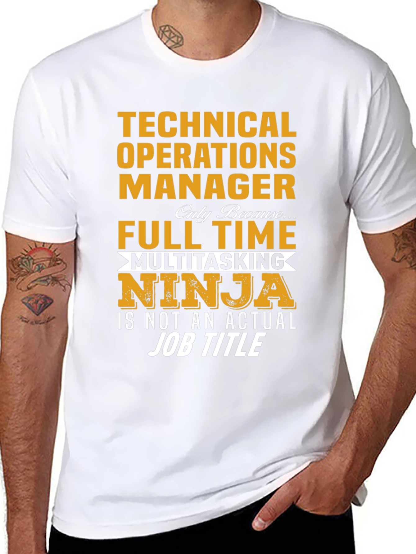 Technical Operations Manager Multitasking Ninja T-Shirt