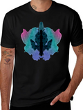 Rorschach Ink Blot Graphic T-Shirt