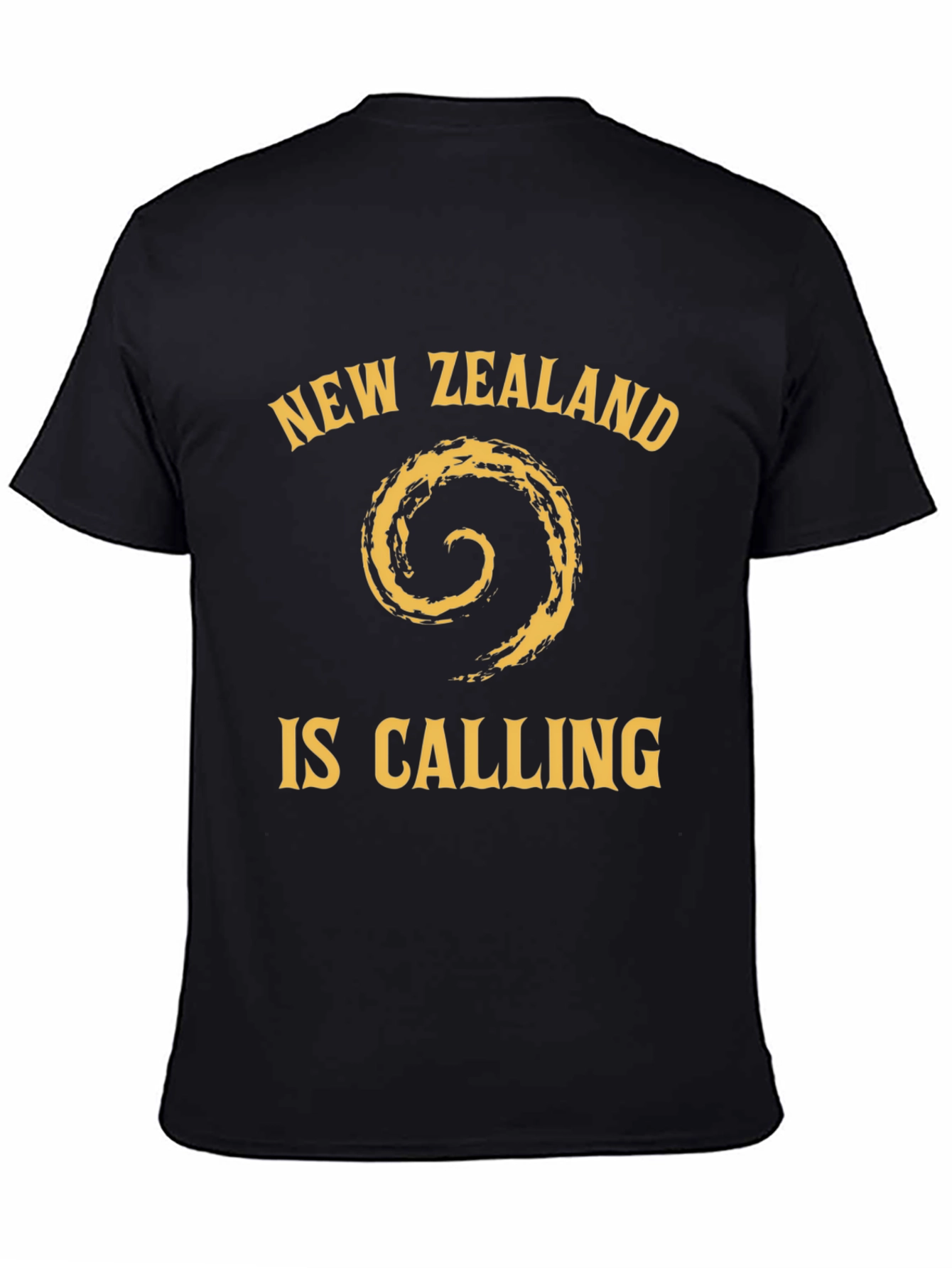 New Zealand Is Calling Black T-Shirt