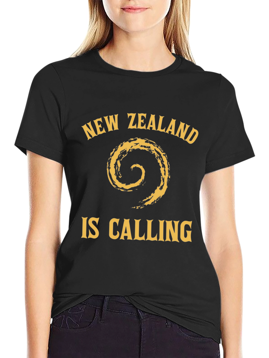 New Zealand Is Calling Black T-Shirt