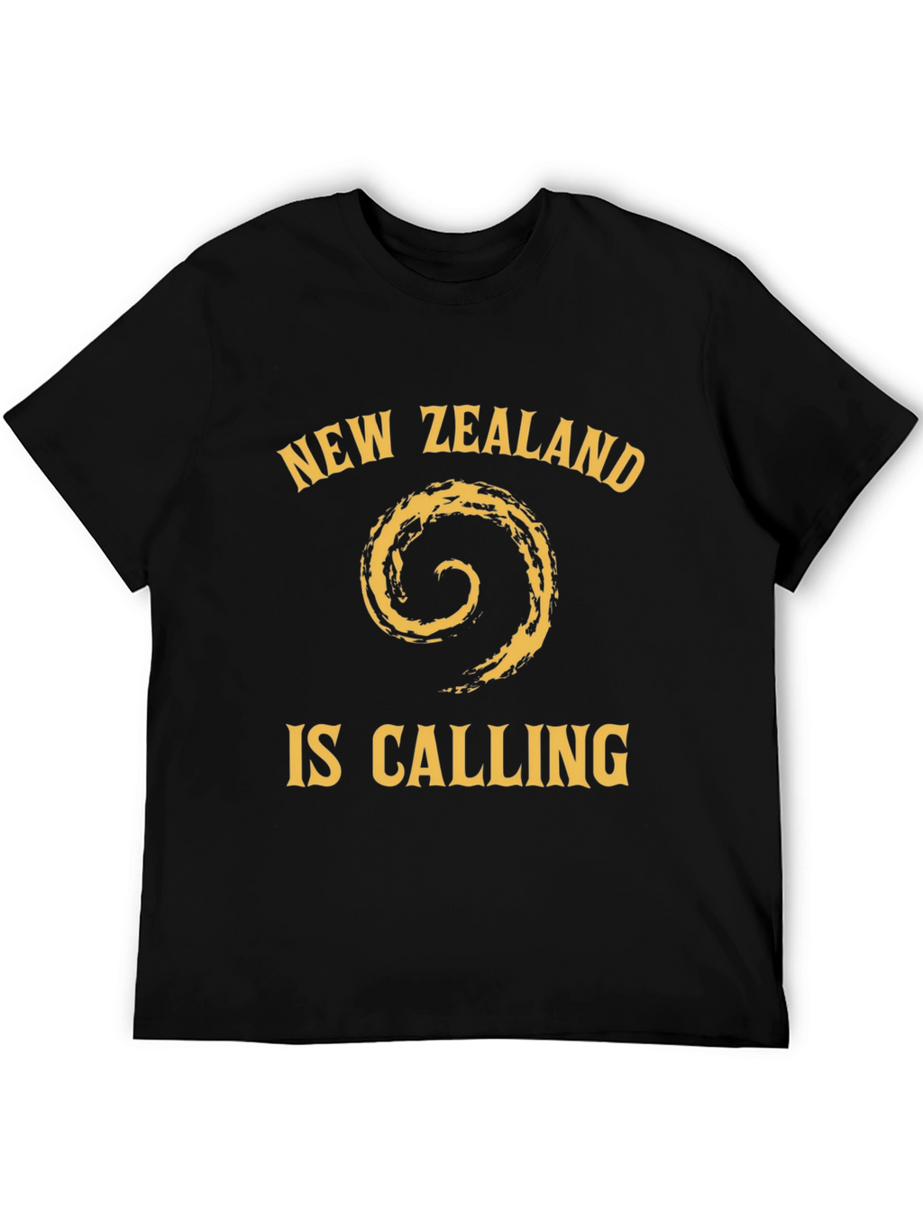 New Zealand Is Calling Black T-Shirt