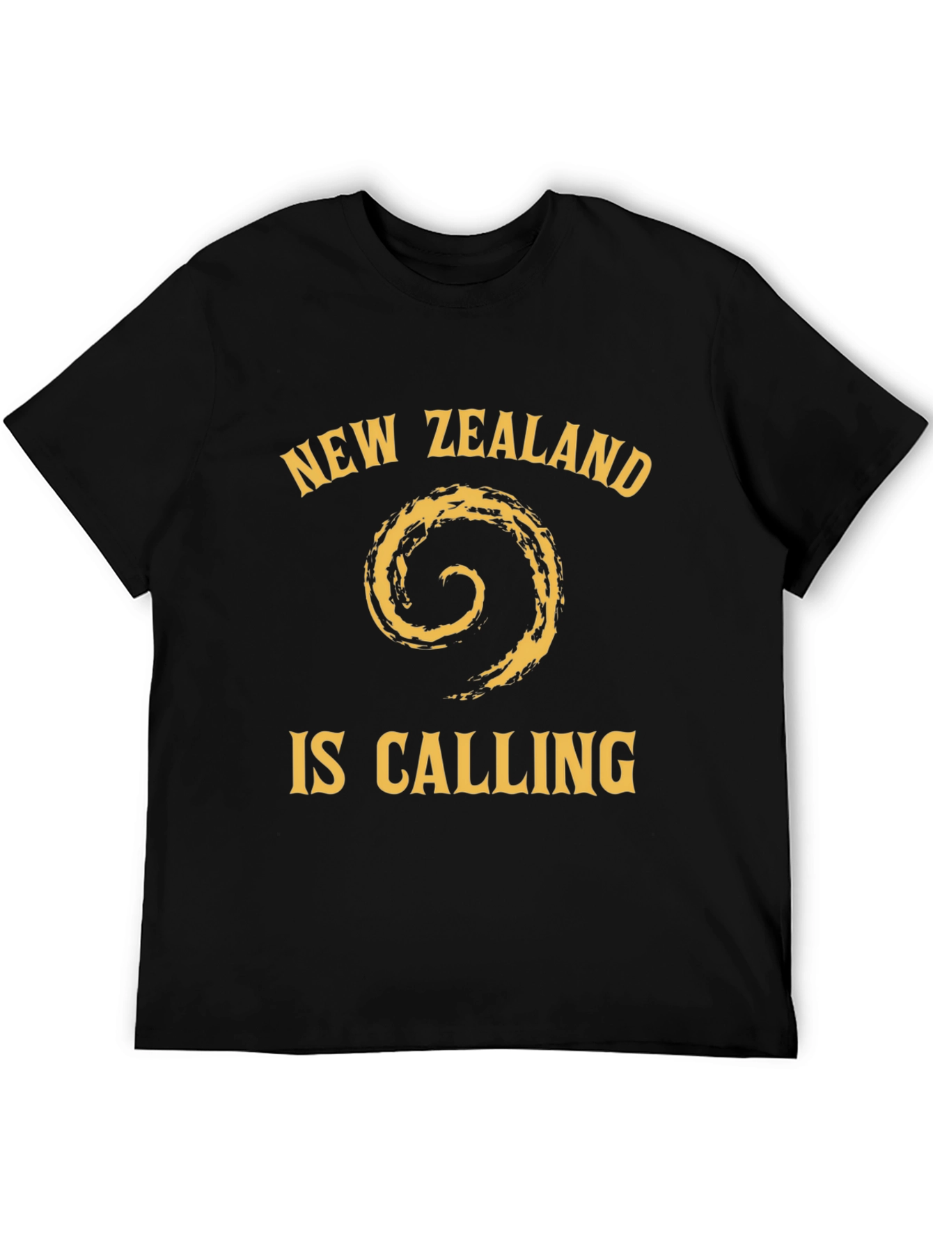 New Zealand Is Calling Black T-Shirt