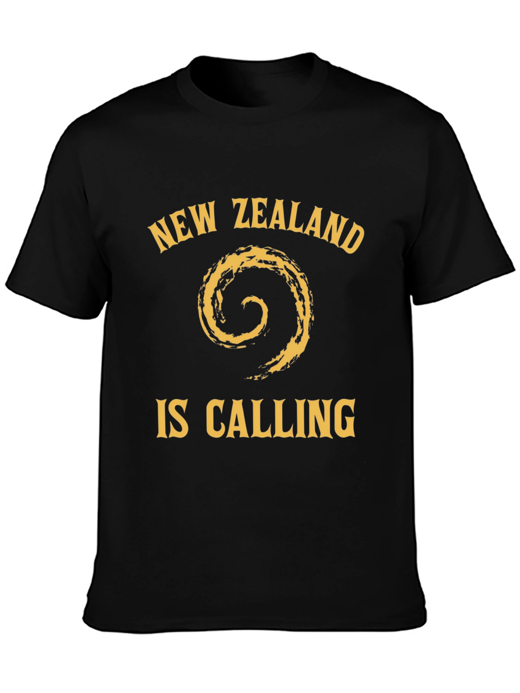 New Zealand Is Calling Black T-Shirt