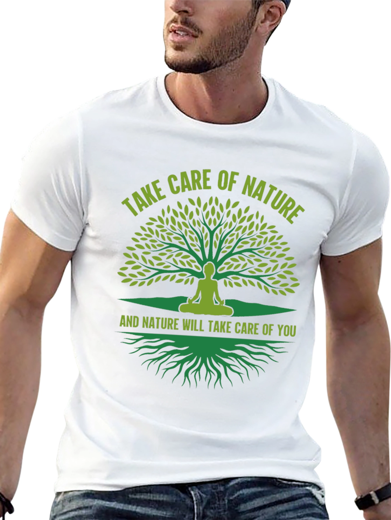 Nature Care T-Shirt - Tree Graphic Tee