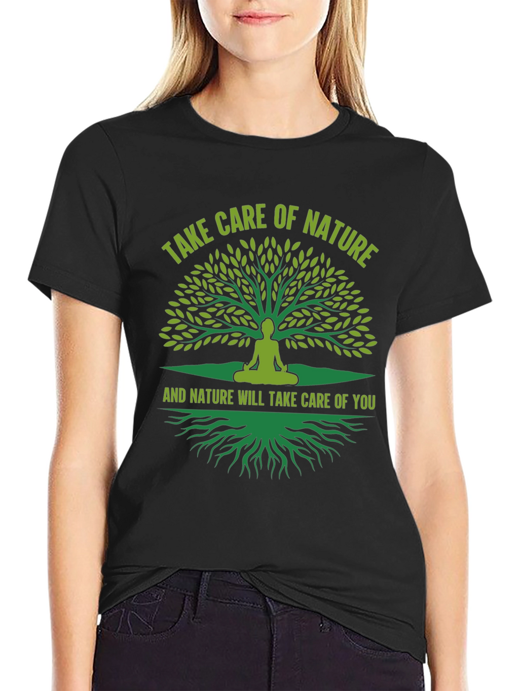 Nature Care T-Shirt - Tree Graphic Tee