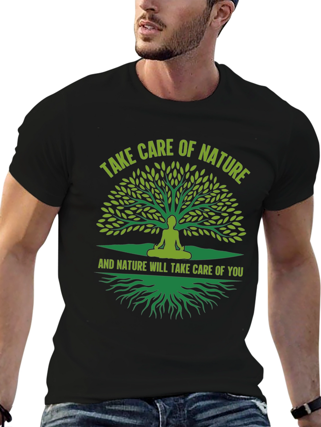 Nature Care T-Shirt - Tree Graphic Tee