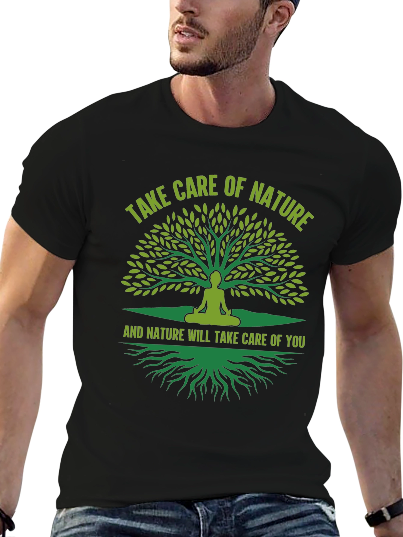 Nature Care T-Shirt - Tree Graphic Tee