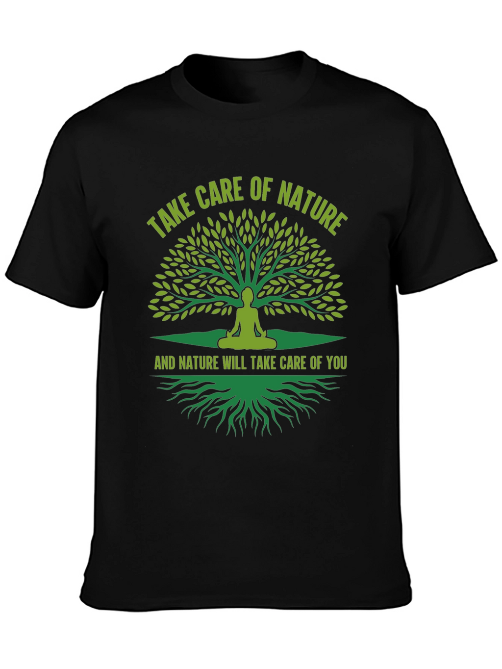 Nature Care T-Shirt - Tree Graphic Tee