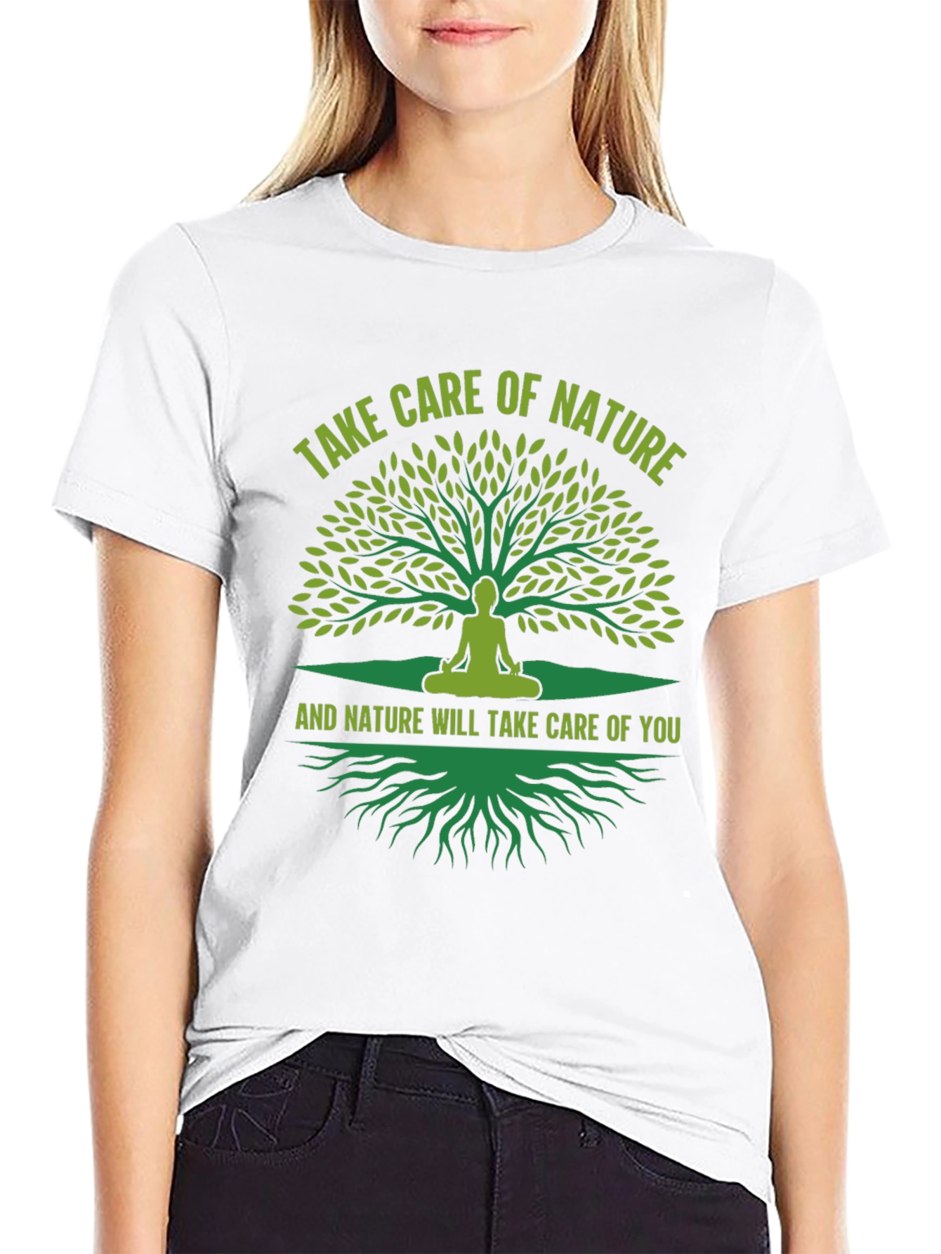 Nature Care T-Shirt - Tree Graphic Tee