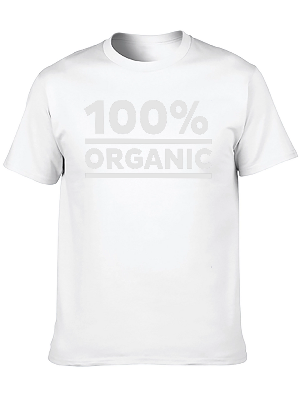 100% Organic Cotton T-Shirt - Eco Friendly