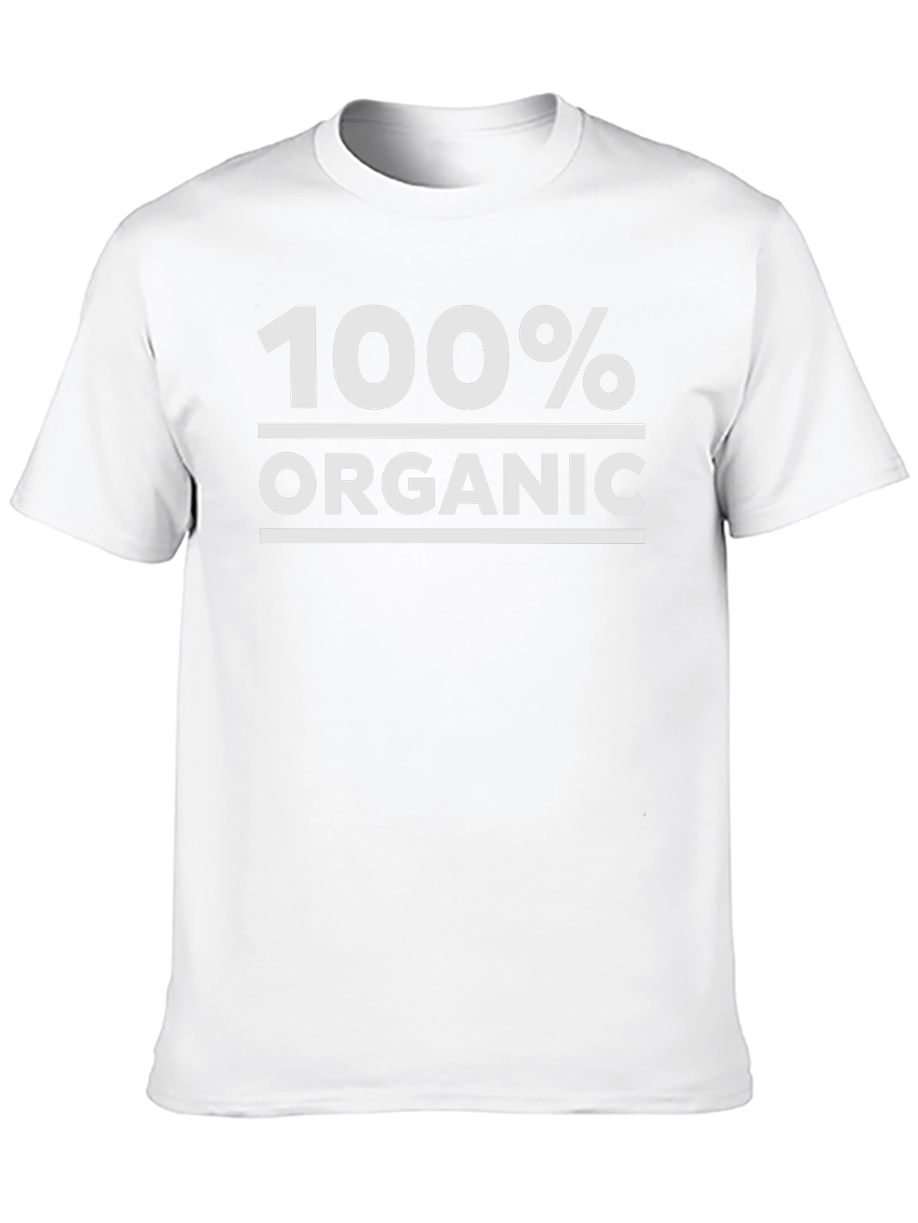 100% Organic Cotton T-Shirt - Eco Friendly