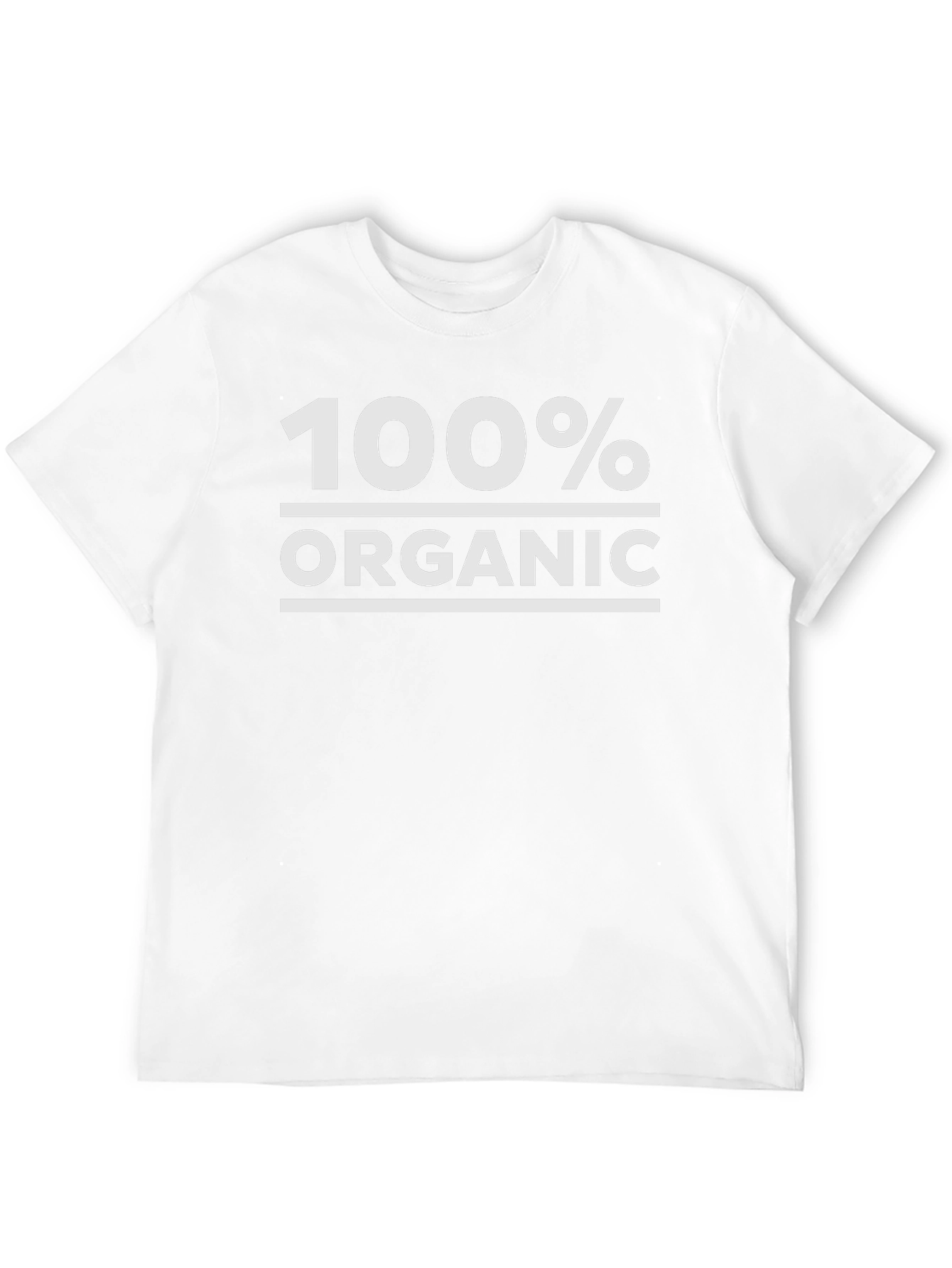 100% Organic Cotton T-Shirt - Eco Friendly