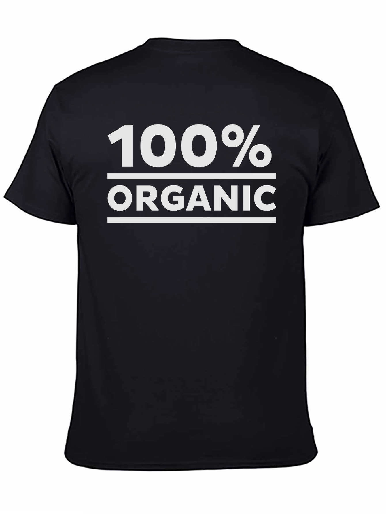 100% Organic Cotton T-Shirt - Eco Friendly