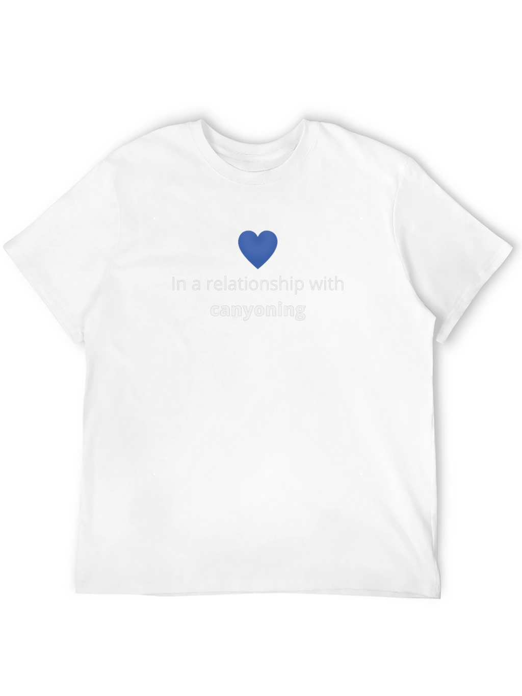 Canyoning Relationship Black T-Shirt