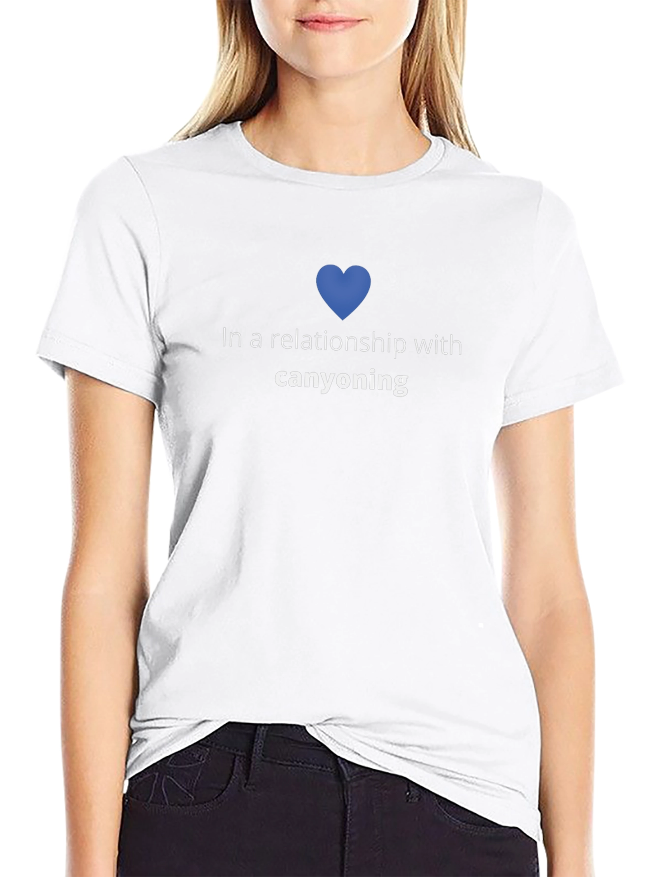 Canyoning Relationship Black T-Shirt