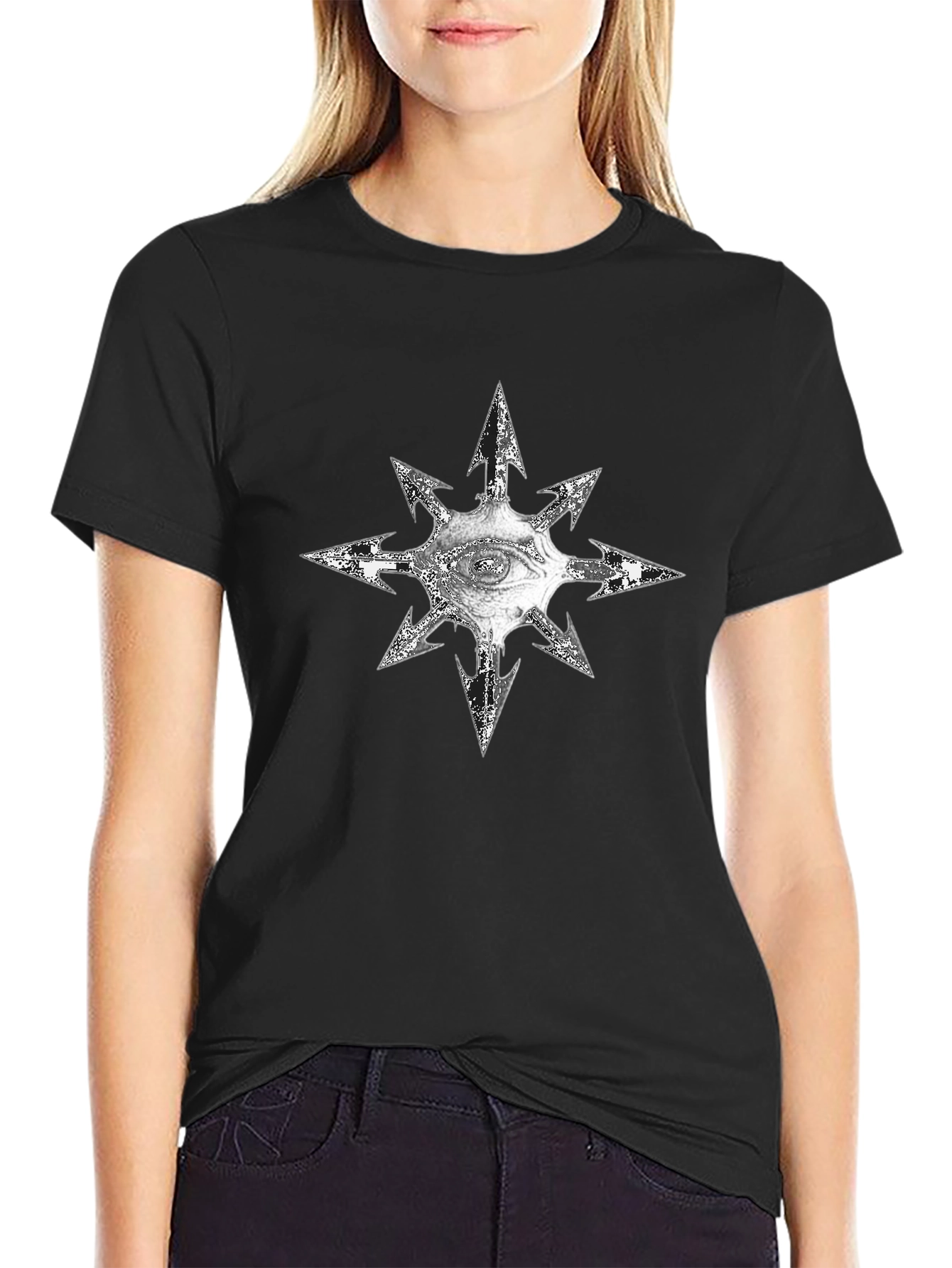 Chaos Eye T-Shirt - Gothic Style