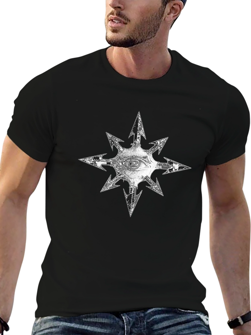 Chaos Eye T-Shirt - Gothic Style