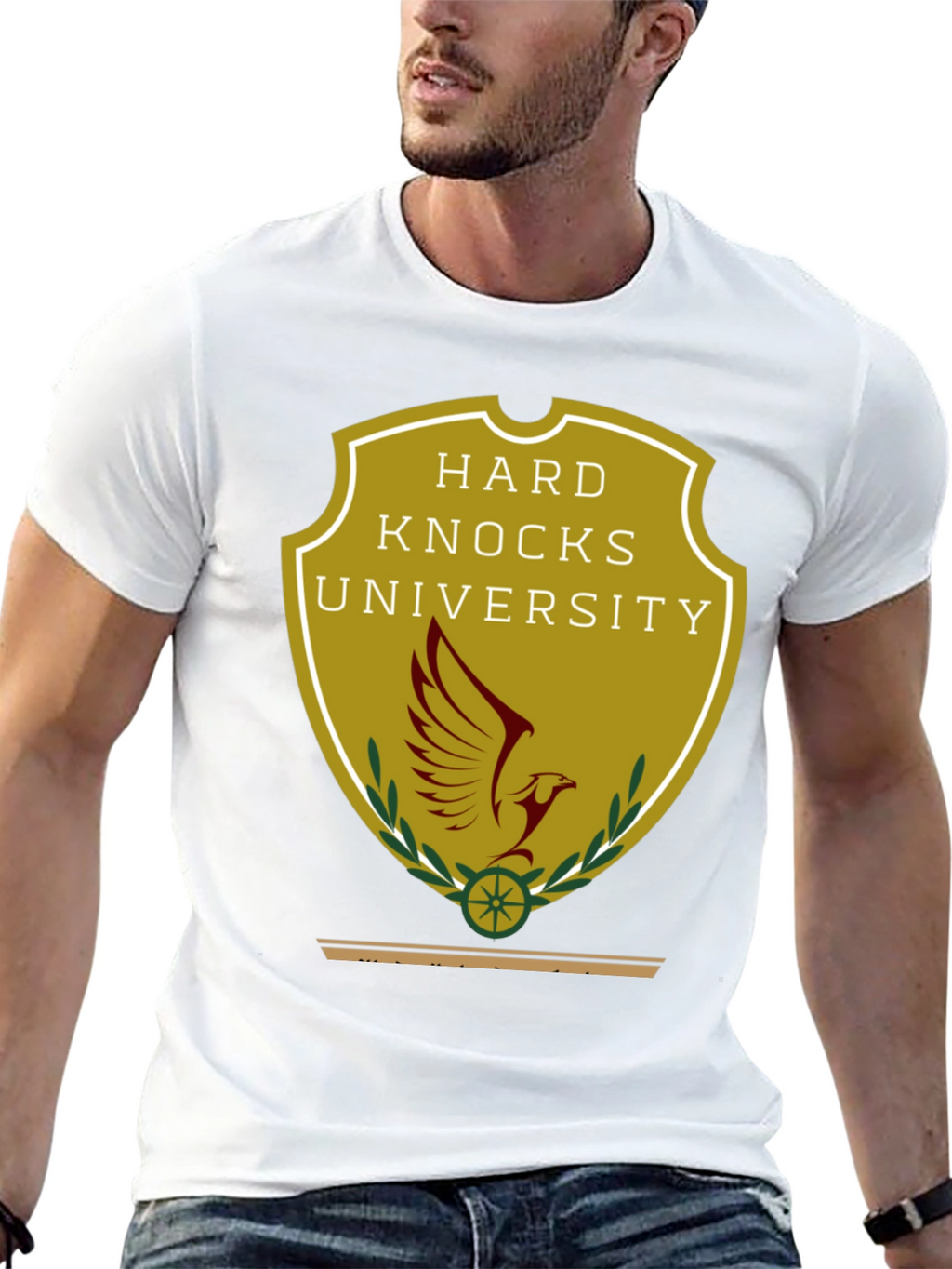 Hard Knocks University T-Shirt - Black