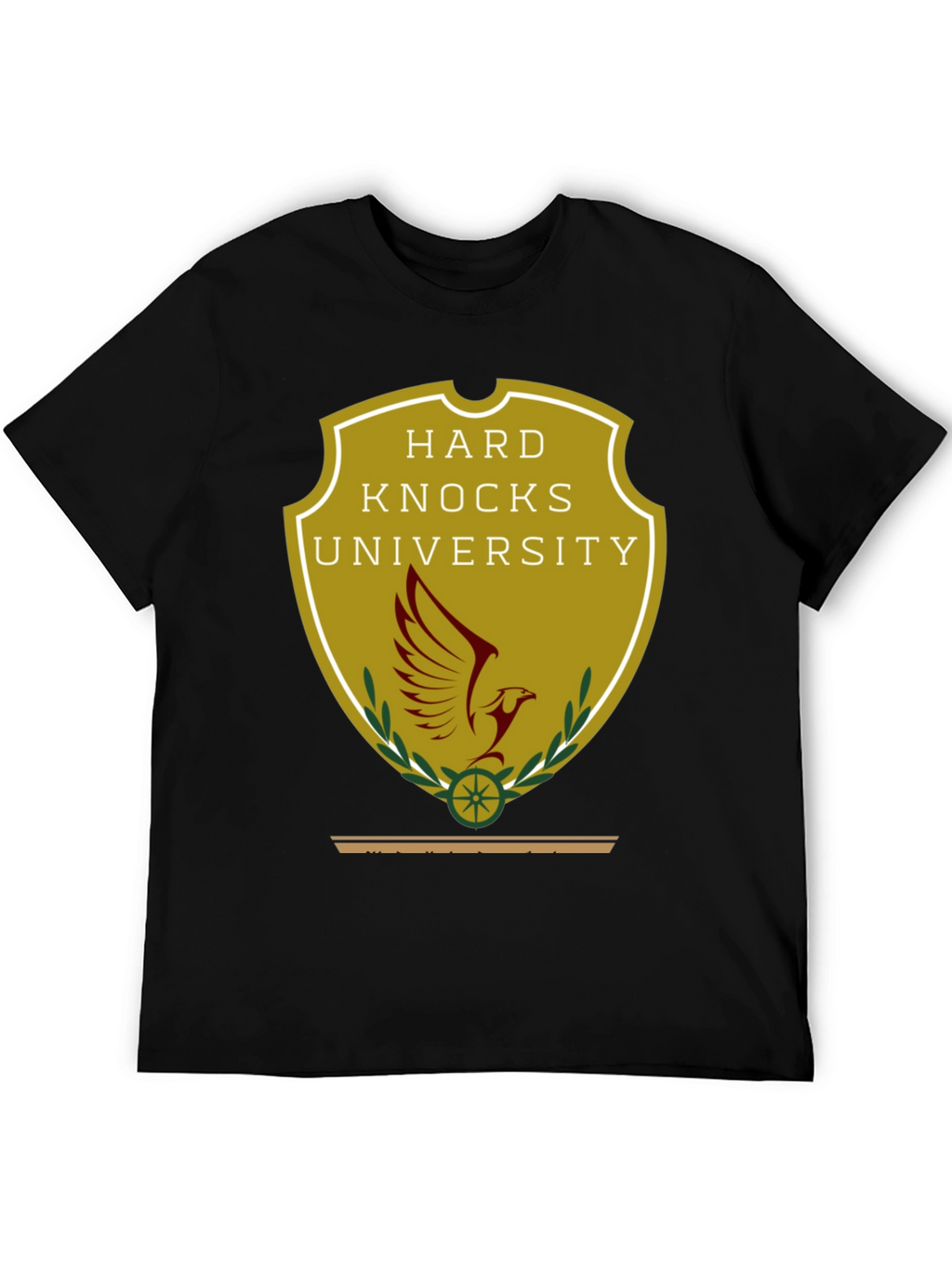 Hard Knocks University T-Shirt - Black