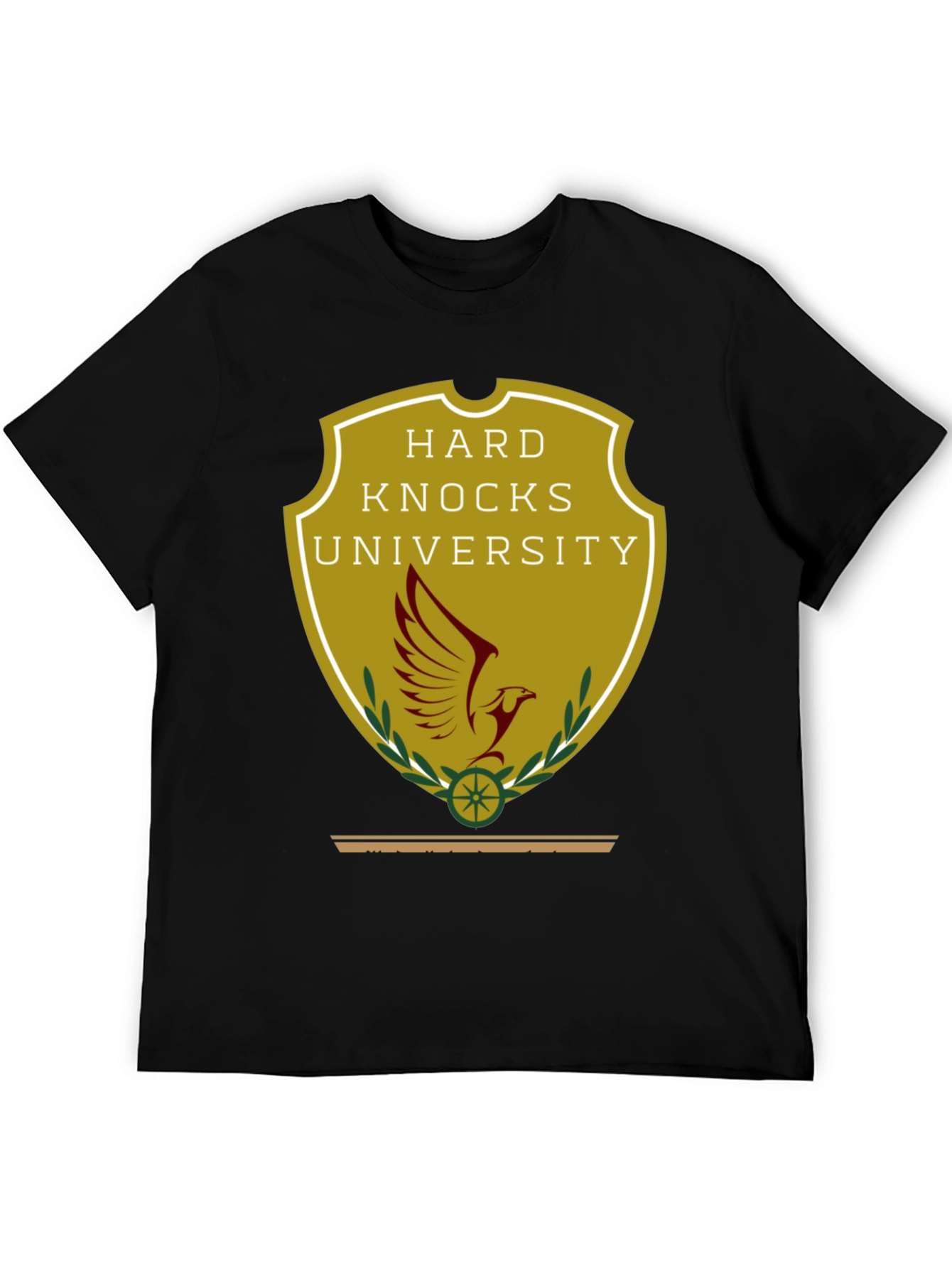 Hard Knocks University T-Shirt - Black