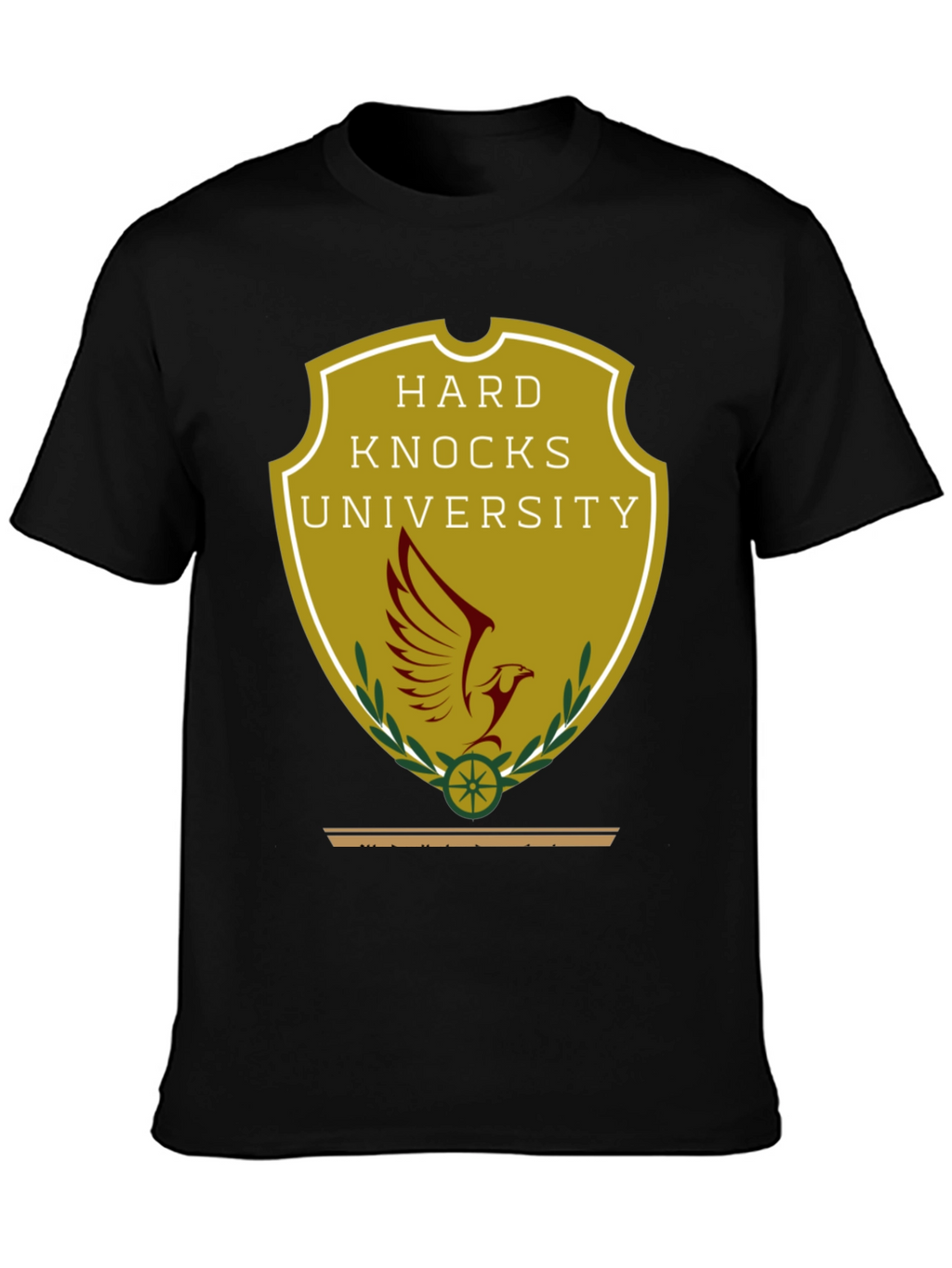 Hard Knocks University T-Shirt - Black